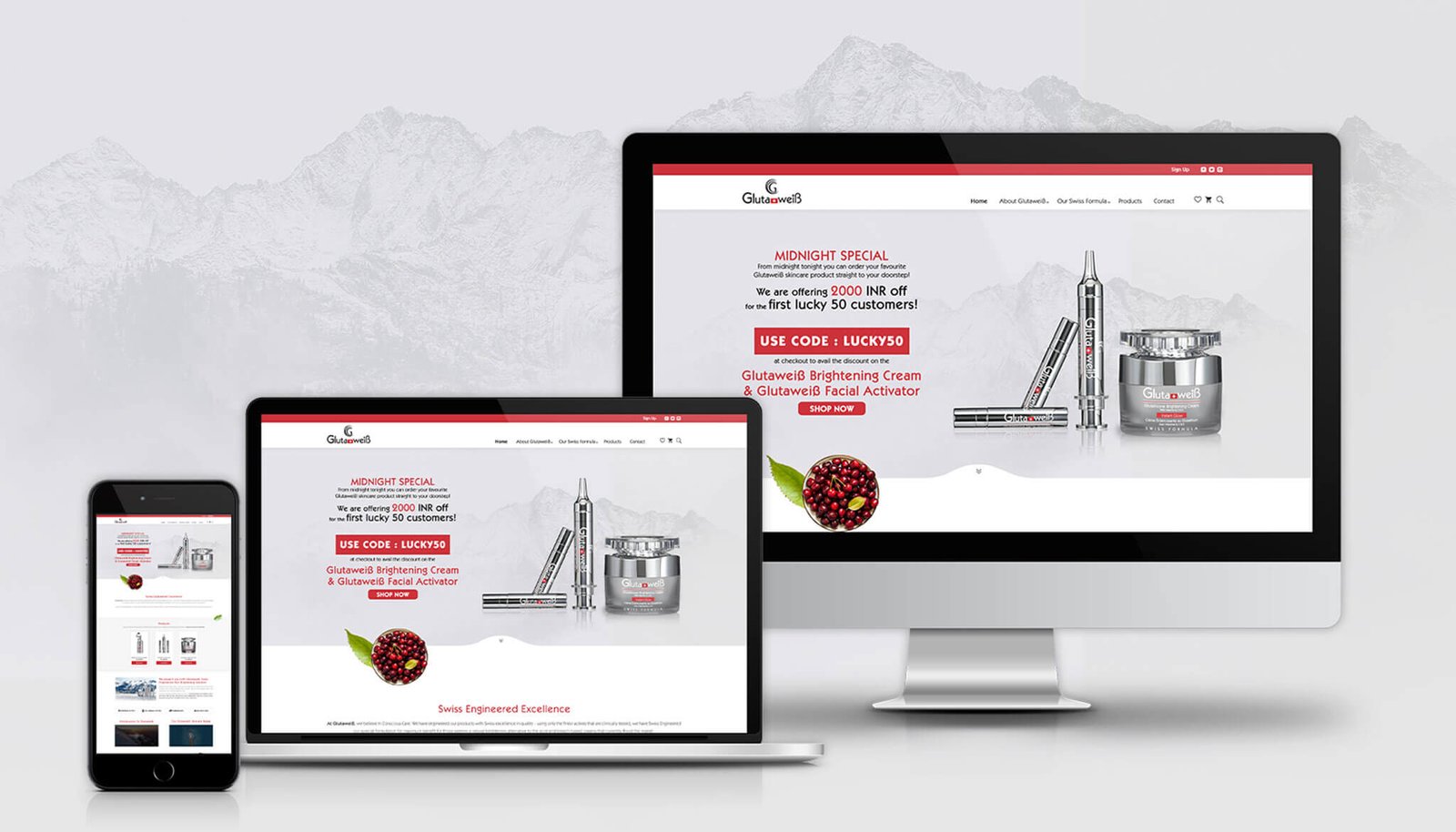Glutaweis Website