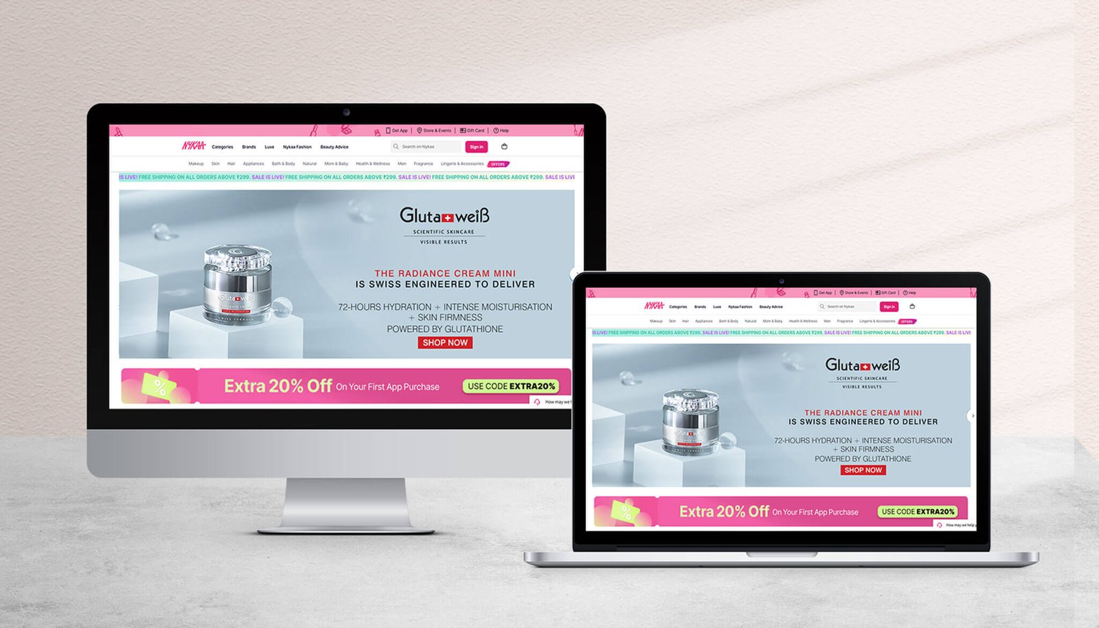Glutaweis Website Banner